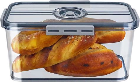 large metal bread box|best airtight bread container.